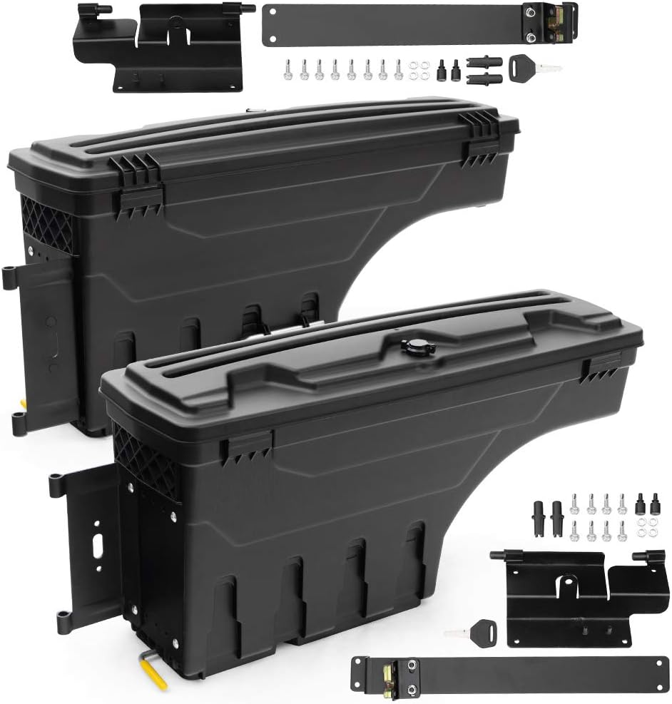 Truck Bed Storage Box 2Pcs Set F1657