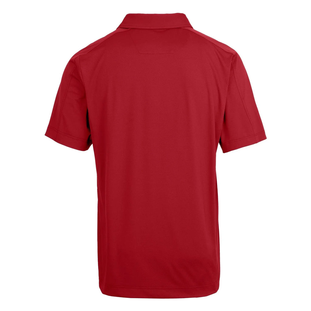 Red Atlanta Falcons Big & Tall Textured Stretch Polo F4847