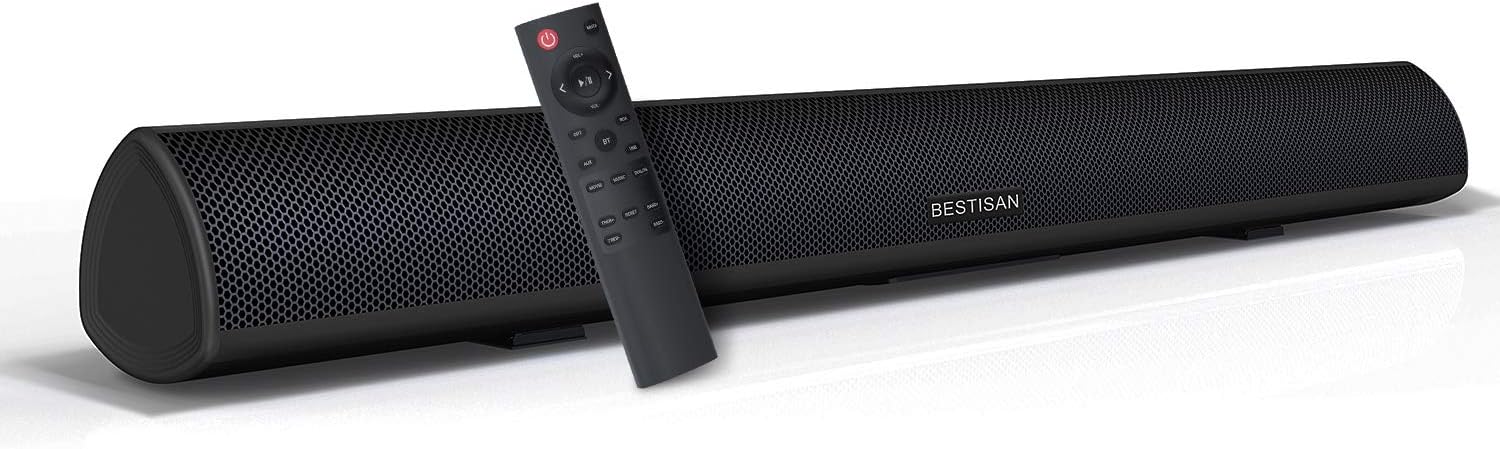 32 Inch 2.1 Channel Bluetooth Soundbar with Built-in Dual Subwoofer L261