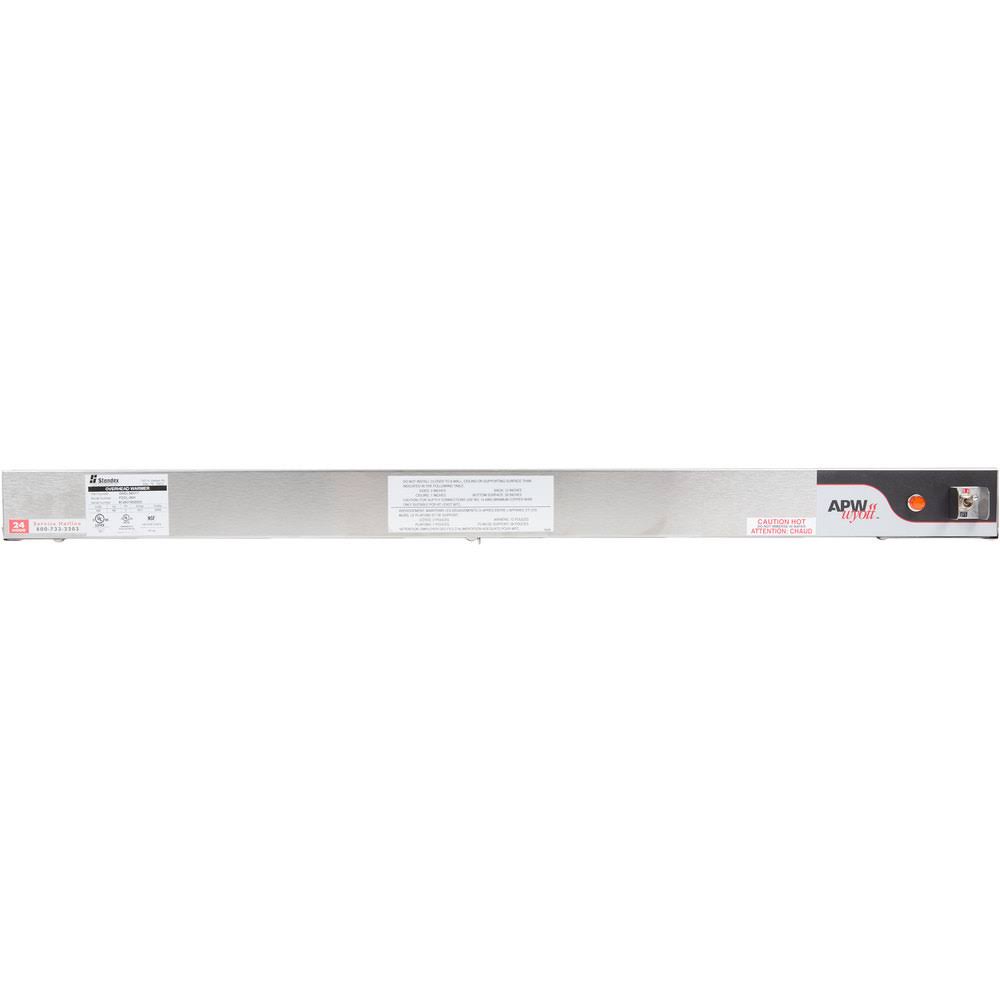 24" High Wattage Lighted Calrod Double Food Warmer with Toggle Controls Z91652
