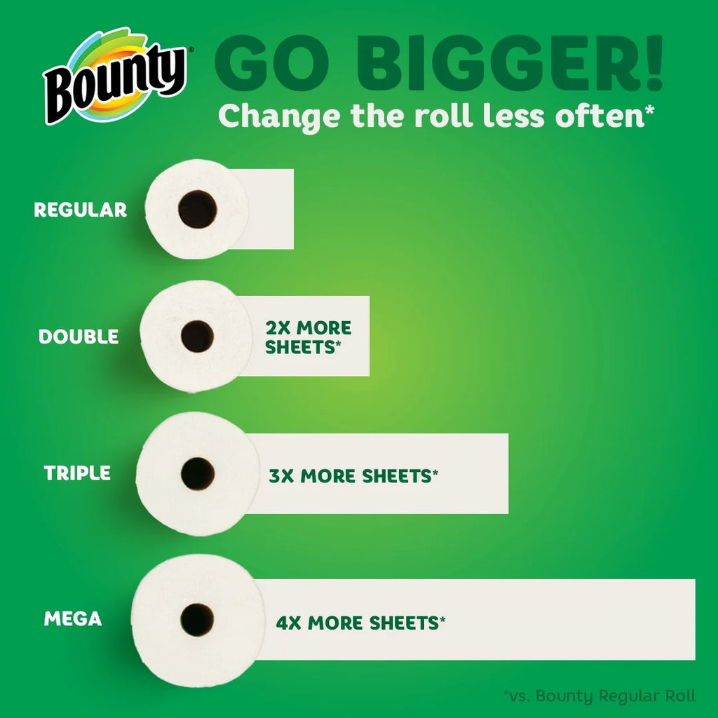 6 Triple Rolls White Paper Towels F44708