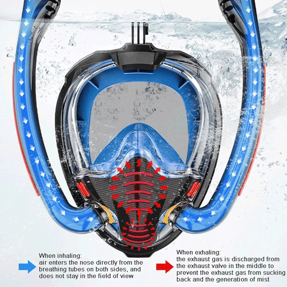 Snorkeling Shield with Silicone Tube M441397