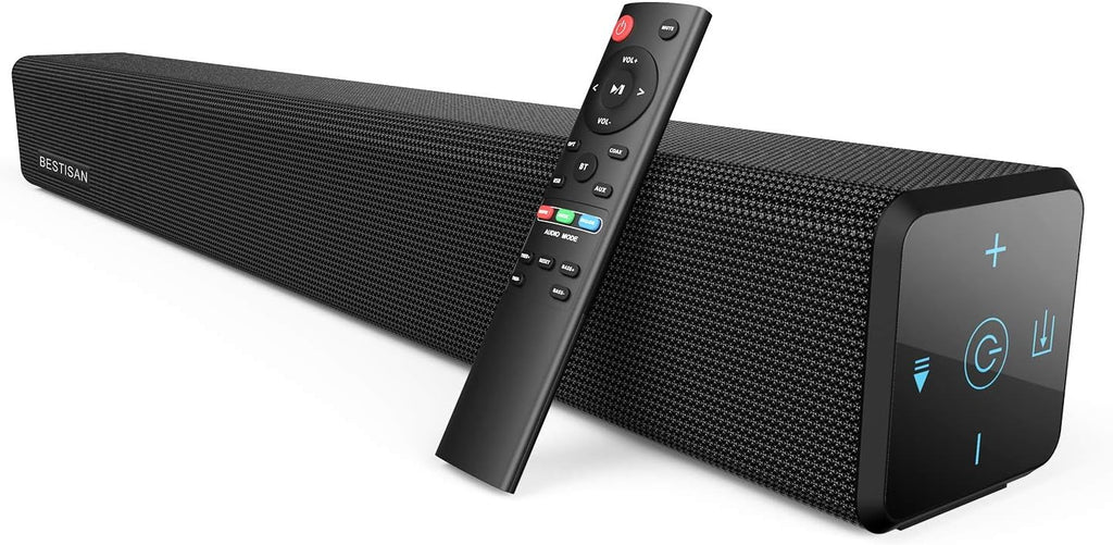 32 Inch 2.1 Channel Bluetooth Soundbar with Built-in Dual Subwoofer L261