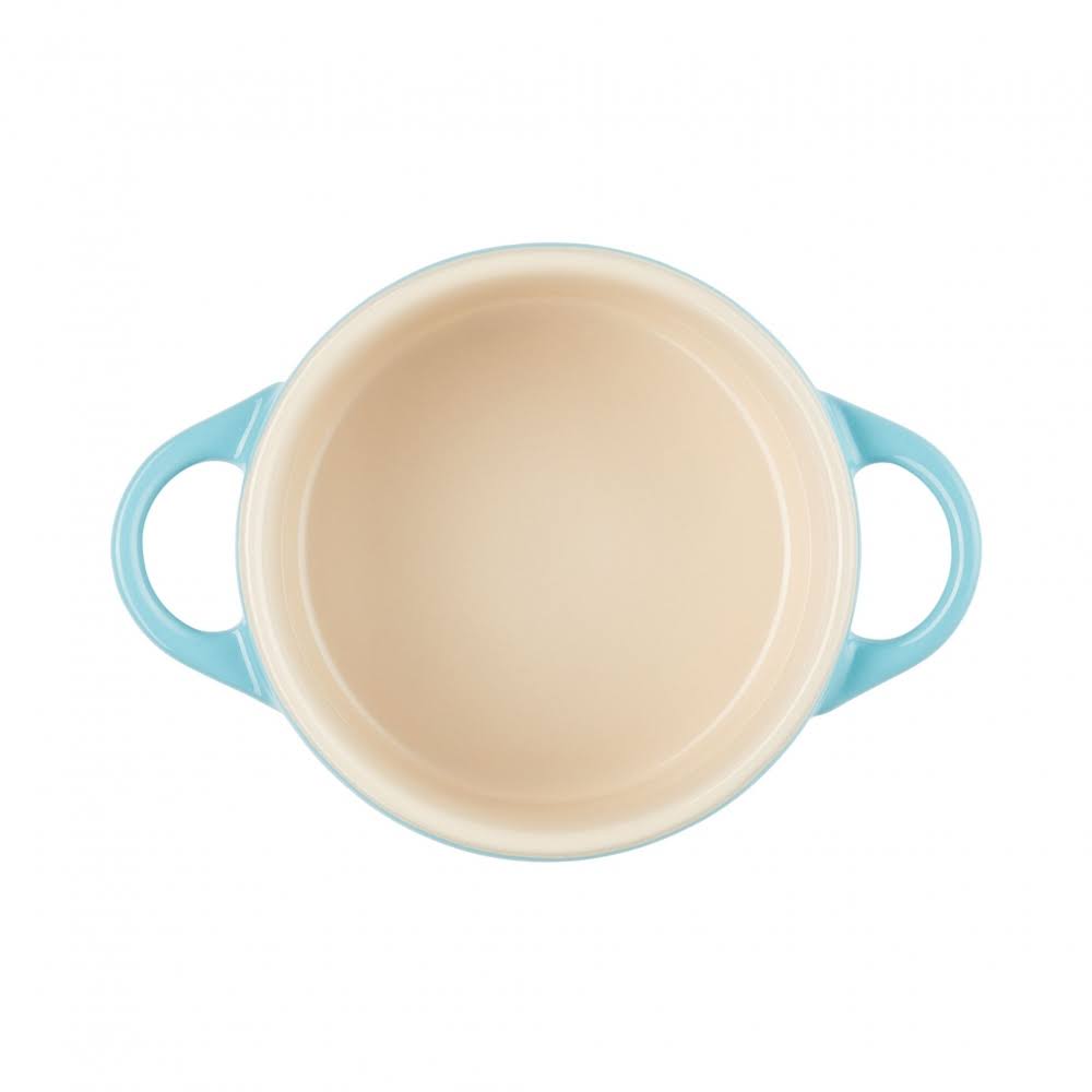 Teal Stoneware Petite Round Casserole, 0.2 L A634714